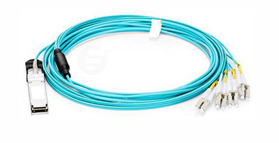 40G QSFP+ to 4*LC Full Duplex AOC